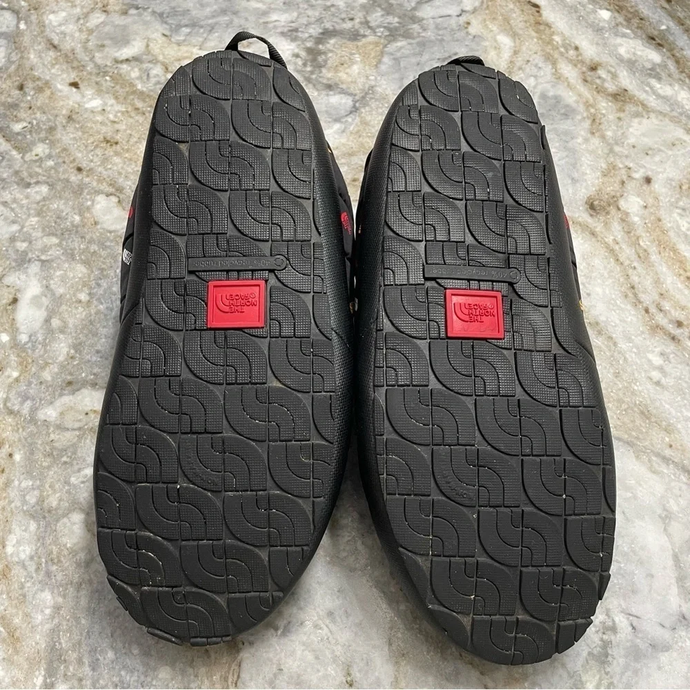 The North Face NWT Thermoball Traction Bootie All Over Print Logo Mens 10